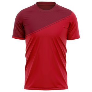 High Quality Sublimation Printing T Shirt Custom Logo Sports T Shirt Wholesale - Product Image 1