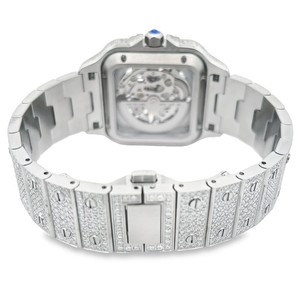 Reloj de Lujo con Diamantes Moissanite para Mujer, Diseño Clásico y Moderno con Esfera Brillante, Disponible al Mejor Precio - Product Image 4