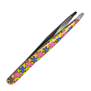 Pinzas para Pestañas de Acero Inoxidable de Grado Quirúrgico Alemán, Ligeras, Duraderas, con Punta Suave, las Más Vendidas, con Logotipo Personalizado - Product Image 1