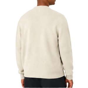 Cardigan en laine confortable pour homme, coupe décontractée, col en V, boutonné, tricoté, chaud, doux, confortable, décontracté, pour superposition, tricot d'hiver - Product Image 2