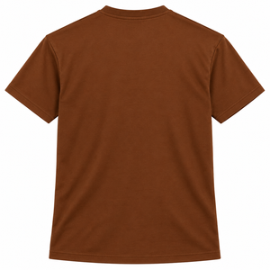iota-phi-theta Camiseta de cuello redondo marrón para hombre con gráfico del escudo de la fraternidad, manga corta, informal, con letras griegas - Product Image 4
