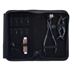 Kit de Herramientas para Extensiones de Cabello: Alicates para Cinta Adhesiva, Aguja Curva para Pelucas, Clips de Seccionamiento y Peinado, Herramientas de Salón - Product Image 6