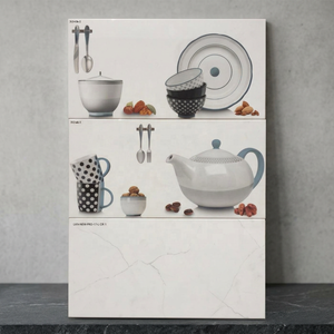 300x600mm 12x24 Carreaux muraux en céramique blanche polie Finition brillante pour l'intérieur de la cuisine et la décoration de la maison - Product Image 4