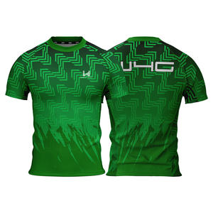 Maillot de sport personnalisé W4G pour homme, sans couture, léger, respirant, à compression, séchage rapide, haute élasticité, design imprimé sur mesure - Product Image 3