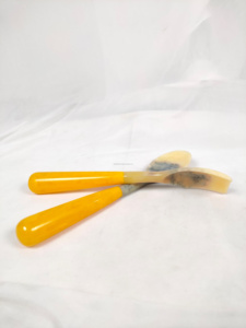 Handmade Eco-Friendly Resin <b>Salad</b> Servers Set Bulk Wholesale India-Made Crafting Crafts RSD - Product Image 3