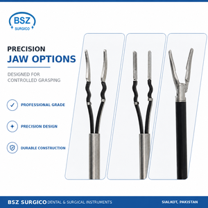 Pinzas Bipolares de Calidad Premium al por Mayor, Pinzas Quirúrgicas Microcableadas, Pinzas Quirúrgicas Manuales de Acero Inoxidable de Grado Quirúrgico, Certificación ISO13485 - Product Image 4
