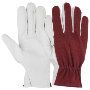 High Quality Cowhide Grain Leather Breathable Driver <b>Gloves</b> Workwear Safety Industrial Assembly Drivers Gardening <b>Gloves</b> - Product Image 5