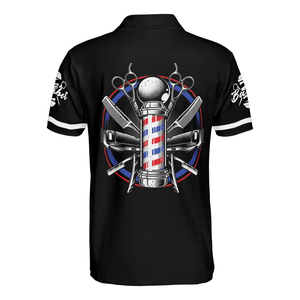 Camiseta de Barbería de Manga Corta, Impermeable, de Poliéster de Alta Calidad, Secado Rápido, Transpirable, Estilo Béisbol, Impresión Digital, Talla Personalizada - Product Image 2