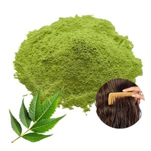 Polvo de Hoja de Neem 100% Natural de Marca Privada, Calidad Seleccionada, Grado Cosmético, Libre de Químicos, para Mascarilla Facial y Capilar - Product Image 1