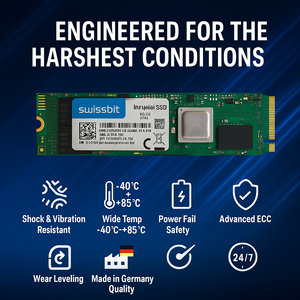 Swissbit S-52u cấp công nghiệp microSDHC thẻ cho Drone sốc bảo vệ thời tiết khắc nghiệt độ bền cao 32GB 64GB 128GB - Product Image 3