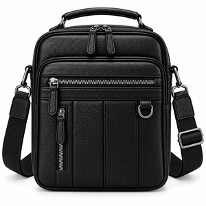 Bolso de Hombro de Cuero de Alta Calidad, Bolso Bandolera, Bolso de Mano, Bolso Tipo Sobre, Personalizado, Unisex, para Exteriores - Product Image 1