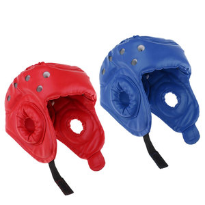 ELEGANT CORPORATION High Quality Boxing <b>Training</b> <b>Head</b> Guard PU Leather Cowhide EVA Foam Padding Unisex for Martial Arts - Product Image 1