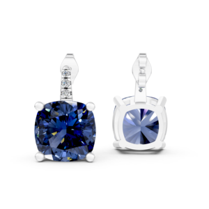 Pendientes de Plata 925 con Diamantes de Laboratorio para Mujer, Certificados por IGI, RJC, ODM, OEM, Fabricante Ético, Venta al Por Mayor EA502210 - Product Image 5