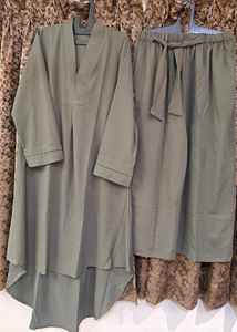 ชุด Kurtis Co-Ord ปากีสถานนำเข้า | เข็มขัดกางเกงพร้อมกระเป๋า | XL 5XL ใส่ได้พอดี | ทันสมัยสวมใส่สบายและทนทาน - Product Image 3