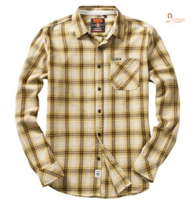 Chemise décontractée pour homme de haute qualité, coupe ajustée, manches longues, 100% coton, respirante, tricotée, écologique, séchage rapide - Product Image 1