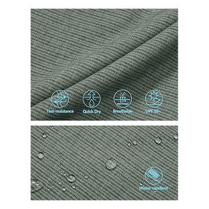 กางเกงขาสั้นโปโลลำลองกันน้ำคุณภาพสูงพร้อมโลโก้แบบกำหนดเอง กางเกงขาสั้นไฮบริดกันน้ำเอวโพลีเอสเตอร์สำหรับผู้ชาย กางเกงขาสั้นชิโน่สำหรับเดินเล่นหรือตีกอล์ฟ - Product Image 3