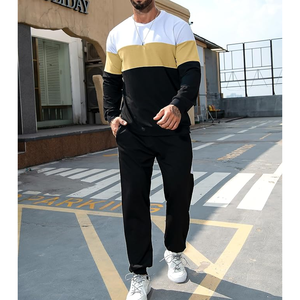 Chándal de manga larga con cuello redondo para hombre, recién llegado, buena calidad, último diseño, todos los colores, ropa deportiva, chándal de cuello redondo para hombre - Product Image 2