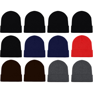 Gorro de Punto de Camuflaje Unisex de Moda, 100% Acrílico, Gorro de Invierno para Adultos de 56-58 cm, Estilo Casual para Exteriores - Product Image 2