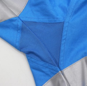 <b>Work</b> Wear Safety Clothing Construction Long Sleeve Hi Vis Reflective <b>Waterproof</b> Windproof Breathable Road Safety Shirt - Product Image 4