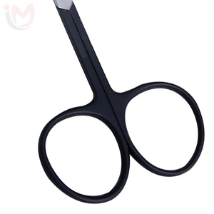 Ciseaux à ongles noirs à pointe fine en acier inoxydable, outil professionnel de manucure et pédicure - Product Image 3