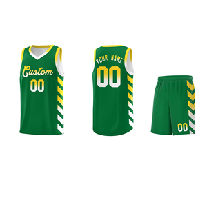 Uniforme de basket-ball personnalisé avec logo pour hommes, ensemble de maillots de basket-ball cousus de qualité supérieure, uniformes d'entraînement de basket-ball respirants - Product Image 3