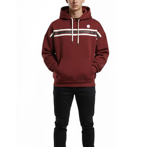 New Arrival Heavyweight Hoodie For Men <b>Thick</b> <b>Fleece</b> Cotton Pullover Hooded Warm Casual Streetwear Winter Fashion Wear - Product Image 2