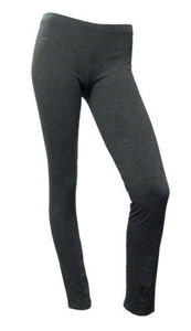 Leggings de Yoga de Cintura Alta, Acanalados, Sin Costuras, Largos, de Spandex y Nailon, Cintura Elástica, Estiramiento en Cuatro Direcciones, Color Sólido - Product Image 3