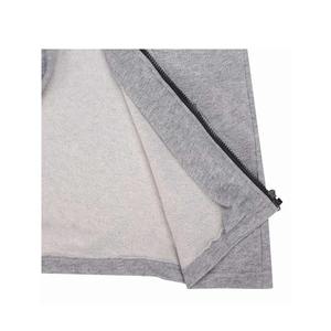 Sudadera con capucha y cremallera de felpa francesa de 500 g/m² negra lisa de talla grande de marca privada, personalizada, oversize, de corte holgado, para hombre - Product Image 2