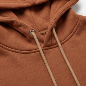 Sweat-shirts à capuche en molleton de coton surdimensionnés pour femmes, avec logo personnalisé, vêtements décontractés, hauts de mode - Product Image 4