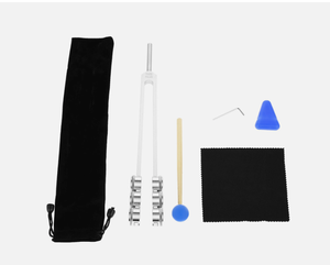 ชุดส้อมเสียงแบบถ่วงน้ำหนัก 32 เฮิรตซ์ สำหรับการบำบัดด้วยเสียงจักระด้วย DNA ช่วยรักษาสุขภาพร่างกาย - Product Image 1