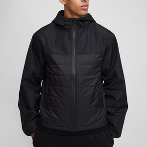 New Fashion Glossy Vinyl Puffer Jacket Mens Custom Logo Quilted Winter <b>Coat</b> Trend High Street Style Custom Manufacturer Bulk - Product Image 1