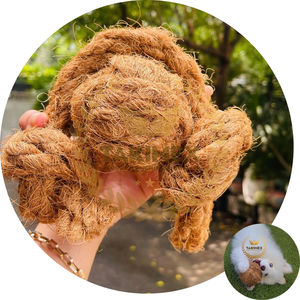 Jouet à mâcher en fibre de coco naturelle du Vietnam pour chiens 100% fibre organique écologique sans danger pour les dents grand pour l'intérieur Halloween - Product Image 4