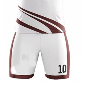 Uniforme de Fútbol Personalizado con Impresión por Transferencia de Calor en Morado y Blanco, Precio al por Mayor, Logotipo Personalizado, Unisex, Malla Ecológica 100% - Product Image 6