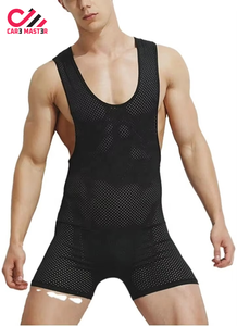 Custom Made Printed Wrestling <b>Singlets</b> with Spandex/Polyester Fabric High Quality Durable Material-Low Price <b>for</b> <b>Men</b> - Product Image 6