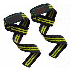 Customized Heavy Duty Cotton Wrist <b>Straps</b> <b>Adjustable</b> Resistance Gym Fitness Padded Support Weightlifting Hand Lifting Training - Product Image 1