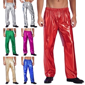 Pantalones Metálicos para Hombre, Disfraces para Fiestas Temáticas <span class=keywords><strong>de</strong></span> Jazz, Actuaciones <span class=keywords><strong>en</strong></span> Escenario, Fiestas Rave, Cosplay, <span class=keywords><strong>Clases</strong></span> <span class=keywords><strong>de</strong></span> Baile, Eventos <span class=keywords><strong>de</strong></span> Club - Product Image 1