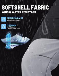 Pantalon de ski et snowboard personnalisé, chauffant, écologique, imperméable, isolé, chaud, coupe ample, coupe-vent, pour homme et femme - Product Image 4