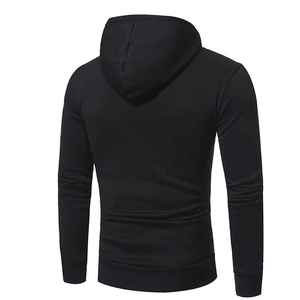 2026 Buy Regular Fit Heavyweight 70% Cotton 30% Recycled Polyester Fleece Safety <b>Orange</b> <b>Men</b> Pullover Cotton Blended <b>Hoodies</b> - Product Image 4