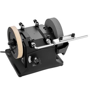 Affilatrice per coltelli raffreddata ad acqua da 8 pollici, sistema di affilatura a umido a 155 RPM, affilatrice verticale/orizzontale bidirezionale - Product Image 1