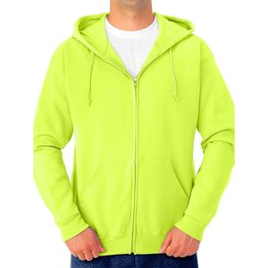 Sudadera con capucha para hombre, estilo oversize, con cremallera, efecto deslavado al sol y lavado ácido, 100% algodón French Terry, con logotipo personalizado bordado, venta al por mayor - Product Image 1