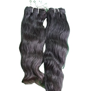 En gros Meilleure Qualité Temple Indien Non Transformés Remy Cheveux Bundles Vierge Cuticule Aligné Machine Double Trame de Cheveux Humains - Product Image 4