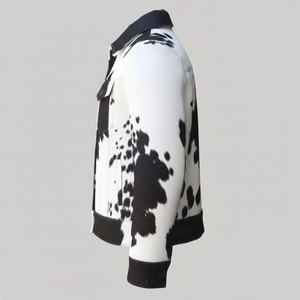 Blouson en cuir de vache véritable pour homme, manches longues, coupe moderne, finition durable, résistant au vent, veste de qualité supérieure pour l'extérieur - Product Image 4