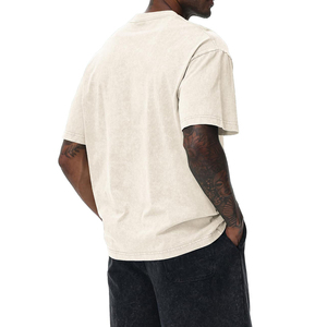 Camiseta con Lavado Ácido de Alta Calidad para Hombre, Camisetas de Manga Corta al por Mayor, Proveedor de Pakistán, Camisetas de Alta Calidad para Hombre - Product Image 3