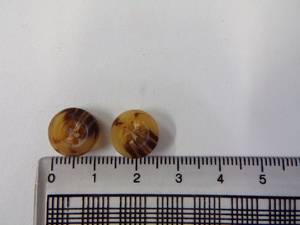 High Quality Custom Round 4-Hole Buffalo Horn Animal Style Durable <b>Handmade</b> Sewing Buttons for <b>Clothes</b> Shirt Suit - Product Image 3