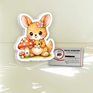 Plaque magnétique en acrylique personnalisable pour cils, motifs Lapin, Bébé, Champignon, Carré, Diamant, Papillon, Outils réutilisables - Product Image 2
