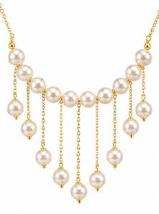 Collier personnalisé plaqué rhodium avec perles d'eau douce, chaîne en cascade, franges tombantes, chaîne en câble, bijoux de luxe pour femmes, bijoux de mariée - Product Image 2
