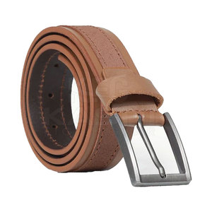 New Casual Men's <b>Cow</b> Hide Leather Belt Classic Design High Strength Breathable Comfortable Fit for Everyday Use - Product Image 2