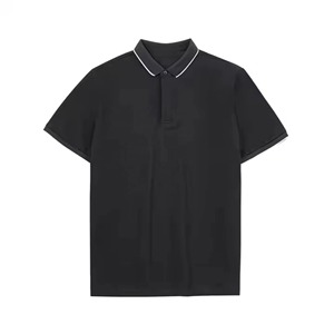 Polo en coton personnalisé pour homme, vêtement décontracté, polo de golf avec logo brodé, fournisseur en gros OEM - Product Image 3