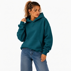 Sudadera con Capucha de Algodón para Mujer, Etiqueta Privada OEM, Sudadera Premium Antiarrugas con Lavado Ácido, Fabricante de Pullovers de Invierno - Product Image 1