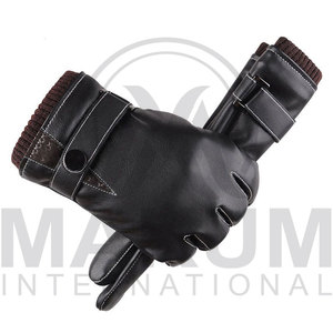 New Arrival Pure Leather Fashion Dressing Gloves Sheep Skin Leather Dressing Gloves for Men Leather Gloves From Pakistan - Product Image 2